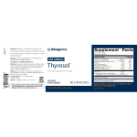 Thyrosol **product ost likely not active, using thyroid synergy**